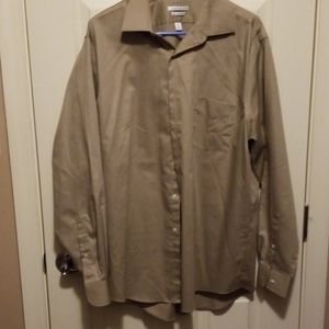 Tan dress shirt